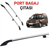 Caddy Uzun Şase Portbagaj Tavan Çitası Gri 2011 2012 2013 2014 2015 2016 2017 2018 2019 2020 - 1