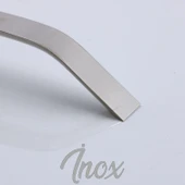 Mobilya Çekmece Mutfak Dolabı Dolap Kapak Kulpları Kulb Kulpu 25.6 cm Metal İnox Kulp 256 mm thumbnail 5