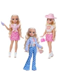 Barbie Dream Besties Festival Kombinleri Malibu Bebek ve Aksesuarları JGH87 - 4