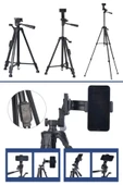 Northcity Telefon ve Fotoğraf Makinası Takıbilen Bluetooth Kumandalı 146 cm Tripod - 7