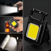 Northcity Anahtarlıklı AçacaklıGüçlü Mıknatıslı 3 Farklı Led Modlu Mini Boy Asıbilen Led Kamp AydıntmasıEl Feneri - 1