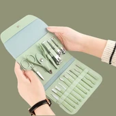 Northcity Kendiliğininden Çantalı Seyahat Tipi 16 Parça Manikür Pedikür Seti - 3