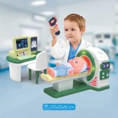 Ogi Mogi Toys Işıklı ve Sesli Bilgisayarlı Tomografi Makinesi Medikal Oyun Seti thumbnail 2