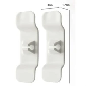 Northcity 6lı Pratik Kablo Toparyıcı Yapışkanlı Klips Mutfak Air Fryer Kettle Kahve Tost Makinası - 4