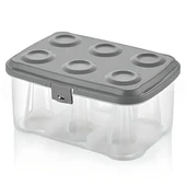 Northcity 6 lı Çay Bardağı Taşıma ve Sakma Kutusu Piknik Tipi Bardak Kırılma Önleyici - 1