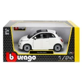Bburago 1:24 Fiat 500 2007 Model Araba - 3