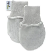 Yenidoğan Bebek Eldiveni 398 Gri - 1
