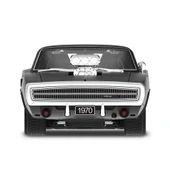 1:16 1970 Dodge Charger R/T Sesli ve Işıklı Uzaktan Kumandalı Araba thumbnail 4