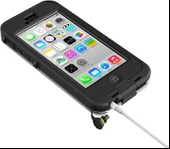 Lifeproof Nüüd İphone 5c Korumalı Kılıf Siyah/Şeffaf (Su Geçirmez) thumbnail 4