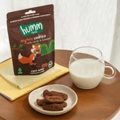 Humm Organik Keçiboynuzlu ve Fındıklı Vegan Kurabiye 55 Gr - 3