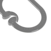 NessiWorld Çıngıraklı Puset Halkası 876 Gri - 5