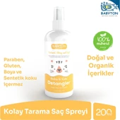 Babyton Bebek ve Çocuklar İçin Kolay Tarama Saç Spreyi 200 ml - 1