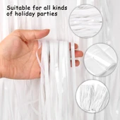 Soft Beyaz Renk Duvar ve Kapı Perdesi İthal 100x200 cm - 2