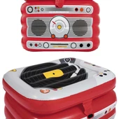 NessiWorld Retromusic Portatif Şişme Buzdolabı 31 Litre thumbnail 4
