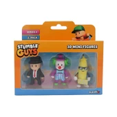 TUY23000 Stumble Guys 3lü NessiWorld Figür - 1