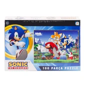 SO0052 Sonic 100 Parça Puzzle -Laçokids - 1