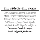 NessiWorld Yüzey Temizlik Havlusu 100 Adet NessiWorlde thumbnail 5