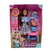 WG66956 -Vardem Kutulu Güzellik Masalı Çantalı Bebek Set 11,5 inç - 1