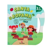 Çanta Kitap Boyama Kitabı Meyve ve Sebzeler - 1