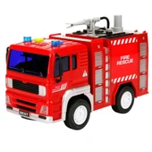 NessiWorld Sesli ve Işıklı Su Fışkırtan İtfaiye Aracı 20 cm. thumbnail 1