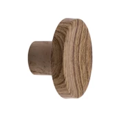 Tek Vidalı (10 Adet) İç Bükey Plastik Düğme Kulp Kayın Bej Renk Mobilya Dolap Çekmece Kulpu Kulbu thumbnail 8