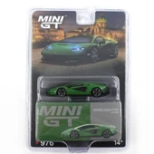 NessiWorld GT 1/64 Lamborghini Countach LPI 800-4 Verde Medio - Blister Paket - 2