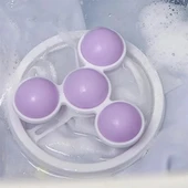 Sunup Sn-26621 Çok Fonksiyonlu Çamaşır Makinesi İçin Yıkanabilir Mor Toz Tüy Toplayıcı - 2