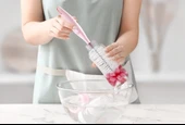 Süngerli Biberon Fırçası 776 Pembe thumbnail 2