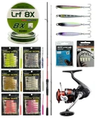 YekOutdoor Arrow Worm LRF Seti Shimano Kamış Sienna Spinning Sensitive 2,11m 0,5-7g 2pc&Shimano Sienna 1000 Fg Lrf Makinesi - 1