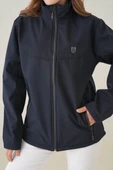 Su ve Rüzgar Geçirmez İçi Polarlı Kadın Softjel Mont thumbnail 11