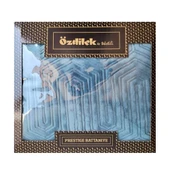 Özdilek Prestige Kalın Embos Çift Kişilik Battaniye (220x240)-Göl Mavi - 2
