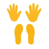 03 707 EL ve AYAK DENGE OYUNU KIRMIZI-SARI-MAVİ - 3