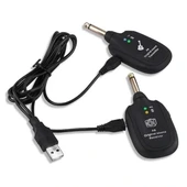 Magicvoice Mv-19583 Uhf Gitar Tip Kablosuz Amfi Ve Enstrüman Kablosuz Mikrofonu thumbnail 2