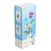 LZ4602 NessiWorld Çiçek Blok Seti 488 Parça -Vagon life thumbnail 1