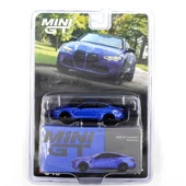 NessiWorld GT 1/64 BMW M4 Competition (G82) Portimao Blue - Blister Paket thumbnail 2