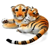 NessiWorldman Peluş Kaplan Anne Ve Yavrusu - 1