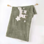 NessiWorld AC26190 My 1 St Wardrobe Battaniye 90x85 Green - 1