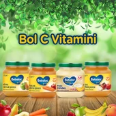 Elma Şeftali Püresi Kavanoz Maması 125 Gr thumbnail 3