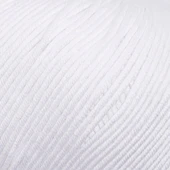 La Mia XL Mercerized Beyaz El Örgü İpi - 2 - 33759 - 2