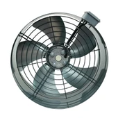 Ayas 20 cm çap YBA-200-2K-M 2750 D/D 220/230 volt Monofaze Yuvarlak Kanal Tipi Aksiyel Fan - 3