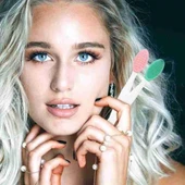 BUFFER® 2 Adet Dudak Fırçası Peeling Etkili Gözenek  Siyah Nokta Temizleyici Akne Giderici Çift Yönl - 8