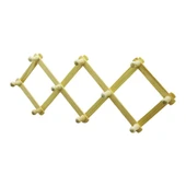 AHŞAP - EKO   10 KOLLU  AKORDİYON DUVAR ASKISI (5250) - 1