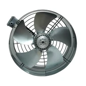 Ayas 20 cm çap YBA-200-2K-M 2750 D/D 220/230 volt Monofaze Yuvarlak Kanal Tipi Aksiyel Fan - 4