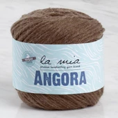 La Mia Angora 50gr Kahverengi El Örgü İpi - L133 - 33808 thumbnail 1