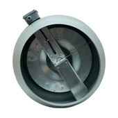 Ayas 25 cm çap YKA-250B-2K-M 2550 D/D 220/230 volt Monofaze Yuvarlak Kanal Tipi Radyal Fan - 4