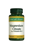 NATURE'S BOUNTY Natures Bounty Magnesium Citrate Plus With Vitamin B6 60 Kaplet - 1