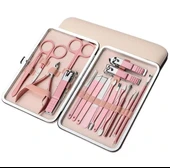 Sunup Sn-27097 Paslanmaz Çelik 18in1 Profesyonel Manikür Tırnak Bakım Seti - 1