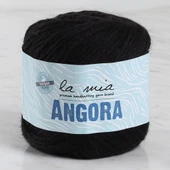 La Mia Angora 50gr Siyah El Örgü İpi - L006 - 33810 thumbnail 1