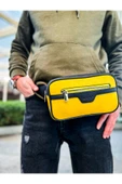 CH101 - Poani Tablet Erkek Çanta SIYAH - SARI - 1