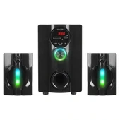 Mikado Md-95bt 20w Siyah Multimedya Fm/bt/sd/usb Speaker Hoparlör 2+1 Ses Sistemi - 2